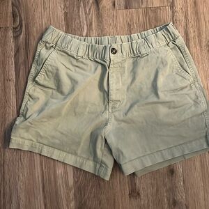 Bearbottom shorts, olive green large 5.5 inseam